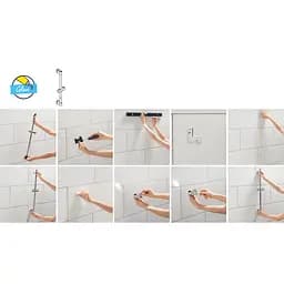 Змішувач термостатичний для душу Grohe QuickFix Precision Feel 34791001, Хром - мініатюра 6