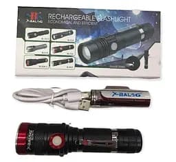 Ліхтар COP BL-736-T6 880000 + zoom + microUSB + 18650 - мініатюра 4