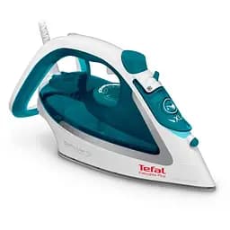 Tefal Праска Easygliss Plus, 2500Вт, 270мл, паровий удар -195гр, постійна пара - 45гр, керам. підошва, біло-блакитний