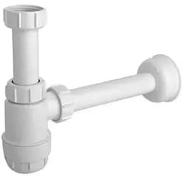 Сифон пластиковий для умивальника Rea Hc2 білий MCA-000006, Білий