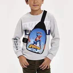 Сумка через плечо детская Человек-паук 29х17 см сумка слинг для мальчика (02261)