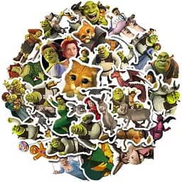 Стікерпак GeekLand Shrek 45 штук (SP SR 01)