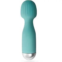 Мини-вибратор Crushious Wanderlust 15 см (мятный)