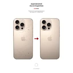 Плівка захисна Armorstandart для задньої панелі Apple iPhone 16 Pro Carbone Silver (ARM79610) - мініатюра 3