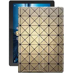 Чохол StatusCASE з екошкіри для планшету Lenovo Tab M10 X605L LTE Золотий ромб