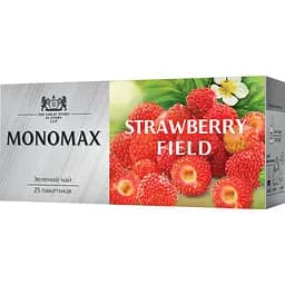 Чай зелений Monomax Strawberry Field в пакетиках 50 г (25 шт. х 1.5 г) - мініатюра 4