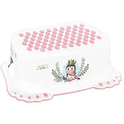 Підставка для ніг "Дикий захід" Єдиноріг Tega DZ-006-103-JEDNOROŻEC-R Біло-рожевий