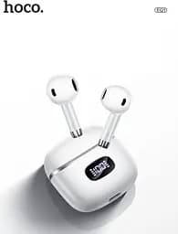 Навушники Hoco EQ1 Music guide TWS | BT5.3, 400mAh, 7h | white - мініатюра 2