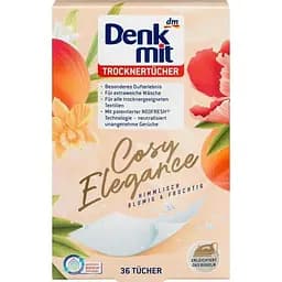 Салфетки для сушильной машины Denkmit Cosy Elegance 36 шт