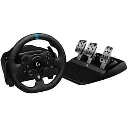Комплект 3 в 1 Руль и педали Logitech G923 Racing Wheel and Pedals for PS4/PS5 + Рычаг переключения передач Logitech G Driving Force Shifter