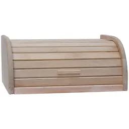 Хлібниця дерев'яна Mazhura 40.5x30.5x20.5 см коричнева (mz505648)