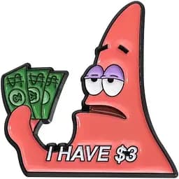 Значок Губка Боб квадратні штани Sponge Bob SquarePants 4 см CH SB SB S 06