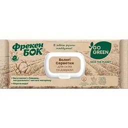 Серветки господарські вологі Фрекен Бок для скла та дзеркал 36 шт