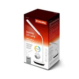 Настільна лампа ColorWay Portable & Flexible 360, 4W, battery 1800 mAh (CW-DL12FB-W) - мініатюра 8