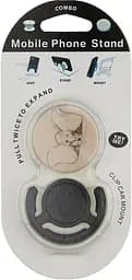 Тримач для телефону TOTO Popsocket plastic BNS 197 Elephant Black