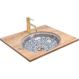 Умивальник Rea Arte blue виразний REA-U1222, Синий