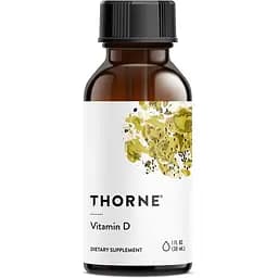 Вітаміни та мінерали Thorne Vitamin D, 30 мл