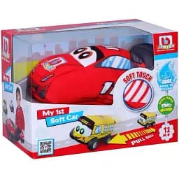 Машинка игрушечная Bb Junior Моя первая мягкая машинка гоночный автомобиль (16-89051)