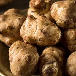 Топинамбур земляная груша бульбы свежие мытые для еды, пакет 8 кг