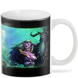 Кухоль GeekLand World of Warcraft нічний ельф WW.02.41 330 мл білий