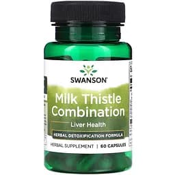 Розторопша Swanson Milk Thistle Combination 60 капсул