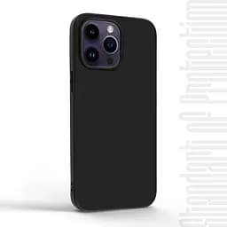 Чехол-накладка для смартфона Apple iPhone 14 Pro Max, противоударный, силиконовый, термополиуретановый (ТПУ), с защитой камеры и корпуса, черный, защита всего корпуса, ArmorStandart (ARM65615) - мініатюра 2