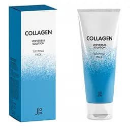Нічна маска для обличчя J:ON Collagen Universal Solution Sleeping Pack 50 гр - мініатюра 2
