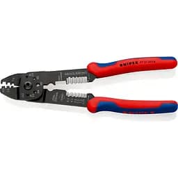 Кліщі для опресування, різання та зачищення 230мм KNIPEX 97 21 215 B, фосфатовані - мініатюра 4