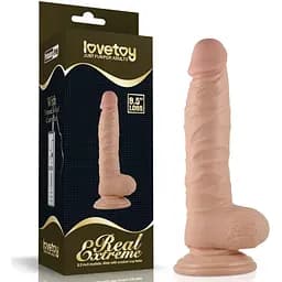 Фаллоимитатор на присоске LoveToy Real Extreme #1 19 см телесный