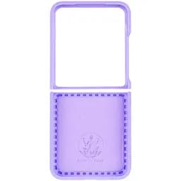 Чохол Foldables Silicone Cover Lakshmi (AAA) для Motorola Razr 50 Ultra Бузковий / Dasheen - мініатюра 4