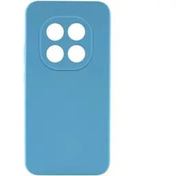 Чохол TPU Getman Liquid Silk Full Camera для Xiaomi Redmi Note 14 Pro 5G Блакитний / Blue