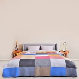 Плед-покривало Ideia Kassandra бавовняний 200х150 см квадро (8000029914 квадро)