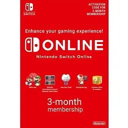 Підписка Nintendo Switch Online 3 місяці