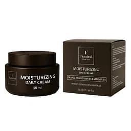 Зволожувальний денний крем для обличчя Famirel Men з Виноградом, Вітамінами B 5 і D 3, 50 мл