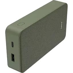 Павербанк Hama Green 20 000 mAh / 15 Вт (00201716)