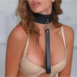 Чокер з коротким ланцюжком One size Чорний K000594