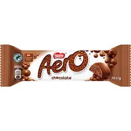 Батончик Aero шоколадный молочный пористый 30 г