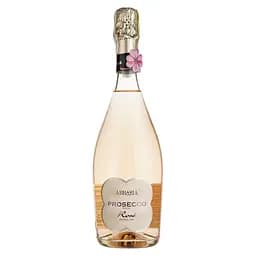 Игристое вино Abbazia Prosecco Spumante DOC Rose Extra Dry, розовое, экстра-драй, 0.75 л
