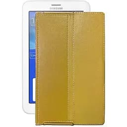 Чохол StatusCASE з екошкіри для планшету Samsung Galaxy Tab 3 lite 7 (T116) Золотий