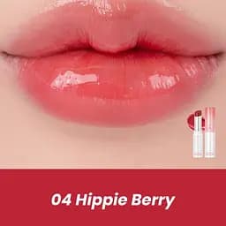 Глянцевий бальзам для губ Glasting Melting Balm 04 Hippie Berry Rom&nd 3,5 г - мініатюра 2