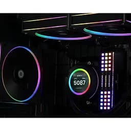 Система водяного охолодження ID-COOLING Space LCD SL360 Black - мініатюра 11