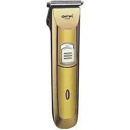 Акумуляторний чоловічий тример для бороди вусів Gemei Gm 6028 машинка для стрижки