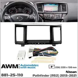 Перехідна рамка Nissan Pathfinder AWM 881-25-110 - мініатюра 9