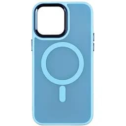 Чохол PC Color Chrome Magsafe Apple iPhone 15 Pro Max Blue