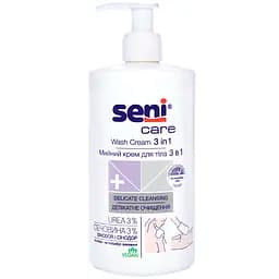 Мийний крем для тіла Seni Care Делікатне очищення 3 в 1, 500 мл
