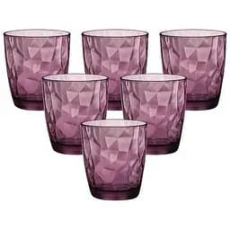 Набір склянок Bormioli Rocco Diamond Dof Rock Purple 385 мл 6 шт (302258M) - мініатюра 2