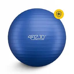 М'яч для фітнесу (фітбол) 4FIZJO 75 см Anti-Burst Blue (P-5907739316363) - мініатюра 9