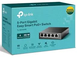 Комутатор TP-Link TL-SG105PE (TL-SG105PE) - мініатюра 4