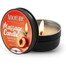 Масажна свічка Amoreane Peach Me Up Спокусливий персик (30 мл)