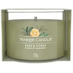 Свічка Yankee Candle Mini Sage & Citrus Шавлія та цитрус 37 г (1701453E)